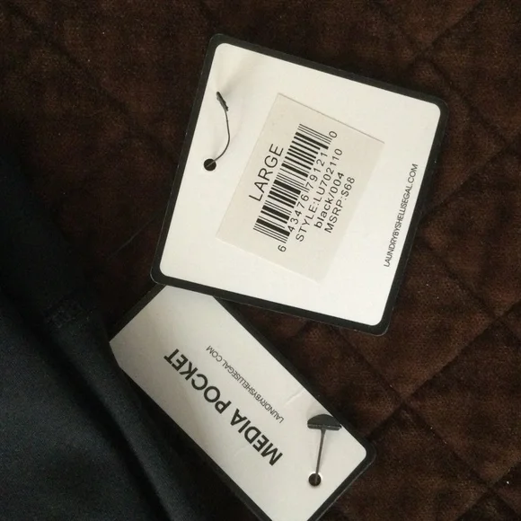 Laundry by Shelli Segal Capri Leggings, w/media pockets, L, NWT, Retail:$68 - Picture 8 of 8